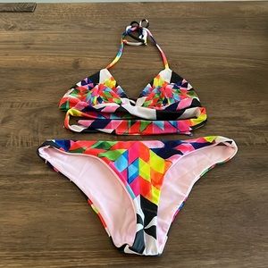 Mara Hoffman Multi-Color bikini in Medium